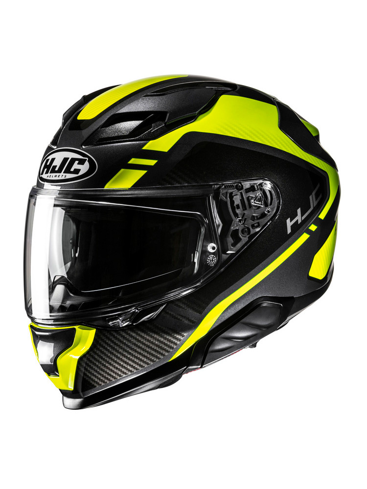 Kask integralny HJC F71 Tozz czarno-żółty