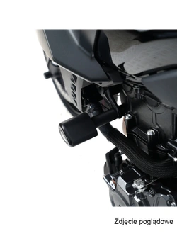 Crash pady Aero R&G Racing Suzuki GSX-8T/ GSX-8TT (25-)/ GSX-8S (23-) białe