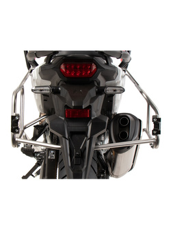 Zestaw: kufry boczne + stelaże Hepco&Becker Xplorer Cutout do Hondy CRF 1100L Africa Twin Adventure Sports (24-) czarne