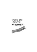 Rura łącząca Arrow stal nierdzewna Honda CB 500 F / CBR 500 R [13-15]