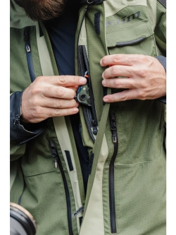 Kurtka motocyklowa tekstylna Klim Badlands Pro A3 zielona