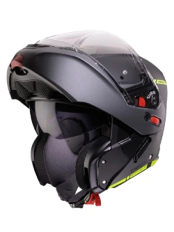 Kask szczękowy Caberg Horus X Ray szaro-czarno-żółty matowy