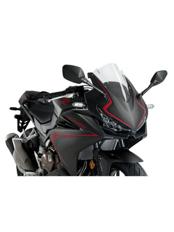 Szyba motocyklowa sportowa PUIG Honda CBR 500 R (19-)/E-Clutch (26-) przezroczysta