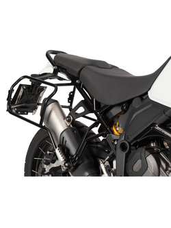 Zestaw: kufry boczne + stelaże Hepco&Becker Xplorer Cutout do Ducati Desert X (22-) czarne