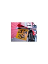MOCOWANIE TABLICY REJESTRACYJNEJ R&G DO Aprilia SXV550 (-12) / SXV450 (-07)