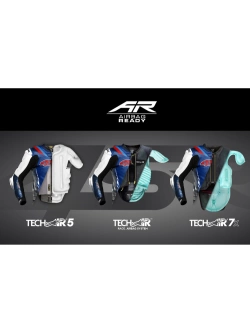 Kombinezon motocyklowy dwuczęściowy 4SR RR AR niebieski