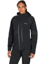 Kurtka przeciwdeszczowa damska Knox Impass czarna