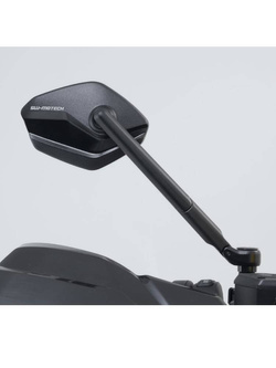 Lusterka krótkie SW-MOTECH Sport BMW, Ducati, KTM, Husqvarna, Harley Davidson, Royal Enfield, Triumph, Yamaha (wybrane modele) [dł. ramienia: 152 mm]