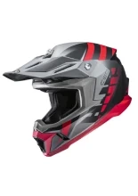 Kask enduro HJC C50 Mirage szaro-czerwony