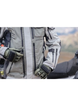 Kurtka motocyklowa tekstylna Klim Badlands Pro szara