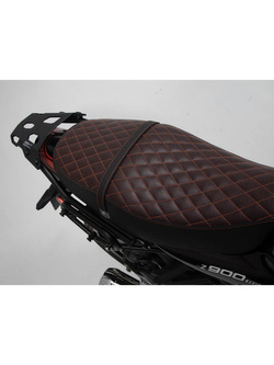 Zestaw: sakwa boczna Legend Gear LC1 + LC2 ze stelażami SW-MOTECH Kawasaki Z 900RS (18-) czarno-brązowe [poj.: 9,8l + 13,5l]