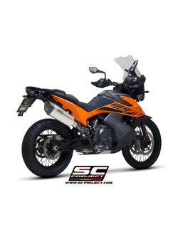 Tłumik SC-Project SC1-R Carbon / Titanium (Slip on) - KTM 890 Adventure / A2 [21]