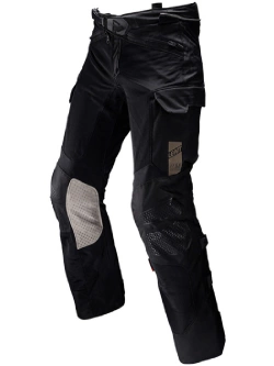 Spodnie motocyklowe damskie tekstylne Leatt Flowtour 5.5 Stealth czarne