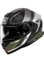 Kask szczękowy Shoei Neotec 3 Sharpen TC-11 czarno-zielony