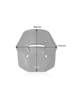 Szyba motocyklowa WRS Standard Aprilia Tuareg 660 (22-24) przyciemniana