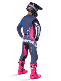 Bluza cross Alpinestars MX Techstar Dreem szaro-wielokolorowa