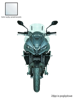 Szyba motocyklowa MRA "VTM" Triumph Tiger Sport 800 (25-) przezroczysta