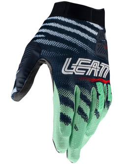 Rękawice cross Leatt Moto 1.5 GripR Matcha niebieskie