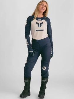 Bluza enduro damska Thor Ridemode niebiesko-szara