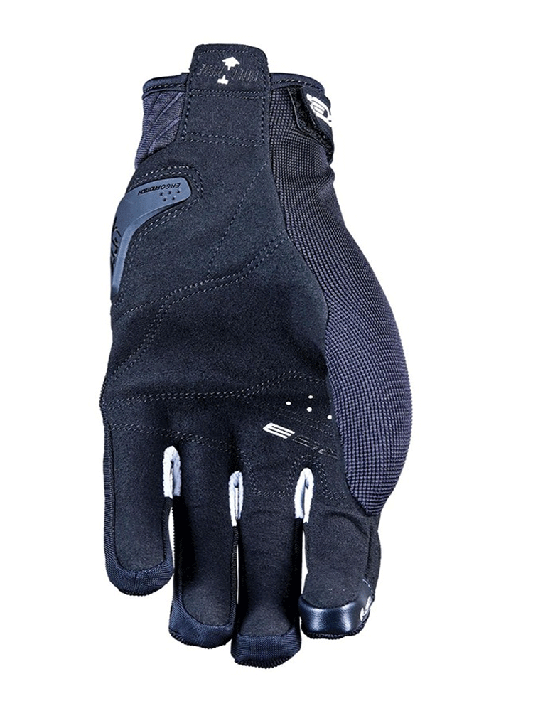 Rękawice motocyklowe Five RS3 Evo czarno-białe
