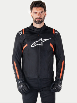Kurtka motocyklowa tekstylna Alpinestars T-SPS V2 czarno-biało-czerwona