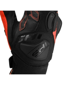 Rękawice motocyklowe Shima Spark 3.0 czarno-fluo czerwone