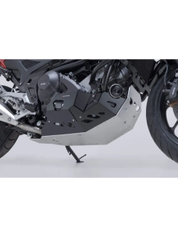 Osłona silnika SW-Motech Honda NC 700 X/ 750 X (12-13) czarno-srebrna