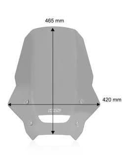 Szyba motocyklowa WRS Caponord Honda NX 400/ 500 (24) przyciemniana