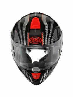 Kask integralny Premier Hyper Carbon PS 2 czarno-czerwony