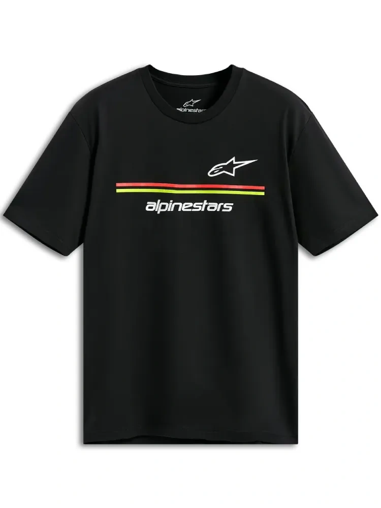Koszulka z krótkim rękawem Alpinestars Lanes CSF czarna