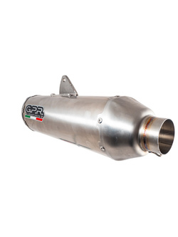 Pełny układ wydechowy G.P.R Pentacross Inox [Titanium] - KTM Sx-F 450 [20]