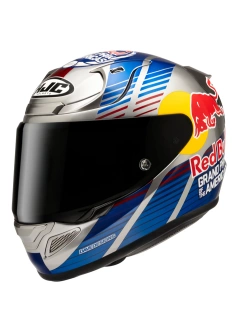 Kask integralny HJC RPHA 12 Red Bull Austin GP II srebrno-niebieski