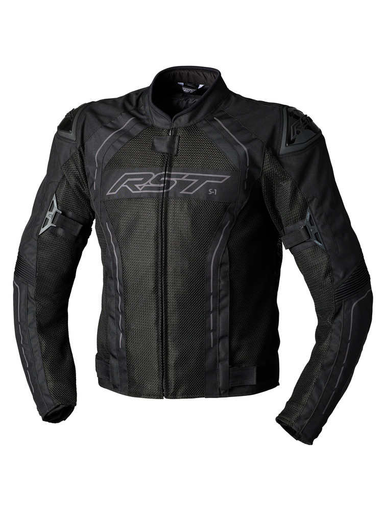 Kurtka motocyklowa tekstylna RST S1 Mesh czarna