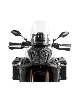 Osłona reflektora Touratech Yamaha Tenere 700 World Ride (22-) aluminiowa, czarna