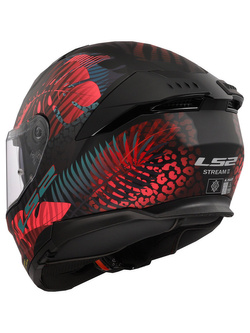 Kask integralny LS2 FF808 Stream II Jungle czarno-różowo-niebieski matowy