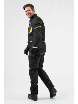 Kurtka motocyklowa tekstylna Shima Runner czarno-fluo