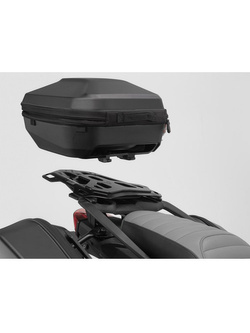 Zestaw: kufer centralny plastikowy Urban ABS + stelaż SW-MOTECH Moto Guzzi V85 TT (19-) [pojemność 16-29 L ]