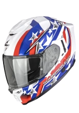 Kask integralny Scorpion EXO-1500 AIR Etoile biało-niebiesko-czerwony