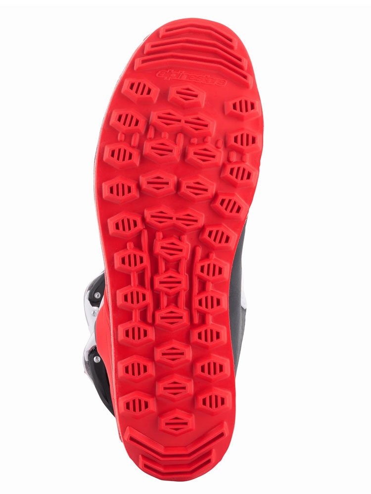 Buty enduro Alpinestars MX Tech T czerwono-czarno-białe