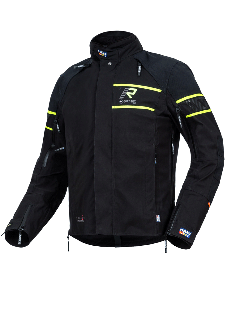 Kurtka motocyklowa tekstylna Rukka Rapto-R czarno-żółta