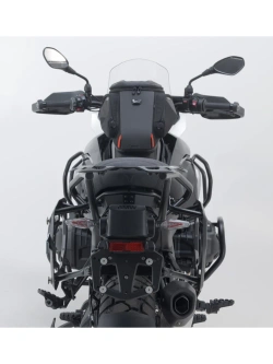Zestaw: kufry boczne + kufer centralny TRAX ADV + stelaże SW-Motech BMW R 1300 GS (23-) czarne