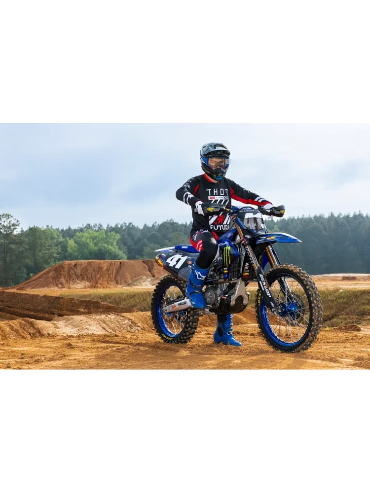 Bluza enduro Thor Launchmode Futura czarno-czerwona