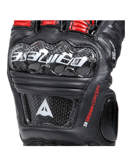 Rękawice motocyklowe Dainese Druid 4 czarno-czerwono-białe