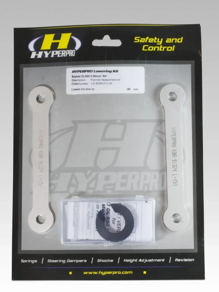 Zestaw obniżający tylne zawieszenie Hyperpro Yamaha XT 660 R (04-14) [-50 mm]