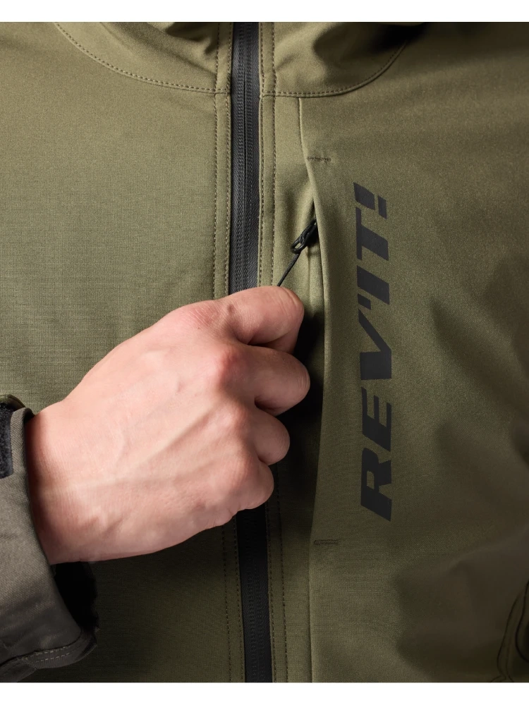 Kurtka motocyklowa tekstylna REV’IT! Traffic 2 H2O zielona