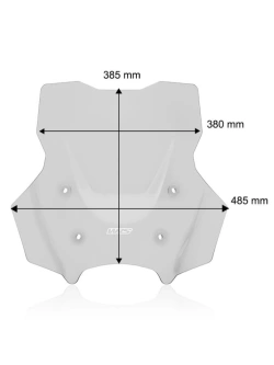 Szyba motocyklowa WRS Touring Plus BMW R 1300 GS Adventure (24-) przyciemniana [do wersji z radarem]