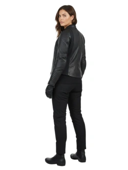 Kurtka motocyklowa damska skórzana REV'IT! Coral czarna