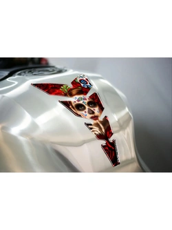 Tankpad Uniwersalny Onedesign Moon Slim Mexican Woman czerwony