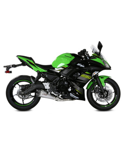 Pełny układ wydechowy (Delta Race) MIVV do Kawasaki Ninja 650 / Z650 (17-) srebrny