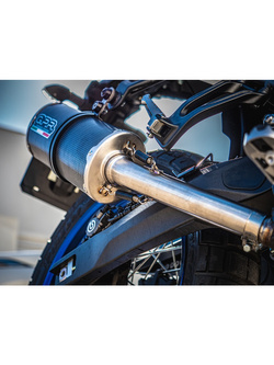 Tłumik G.P.R Dual Poppy do Benelli TRK 502 X (17-20) Stal Nierdzewna